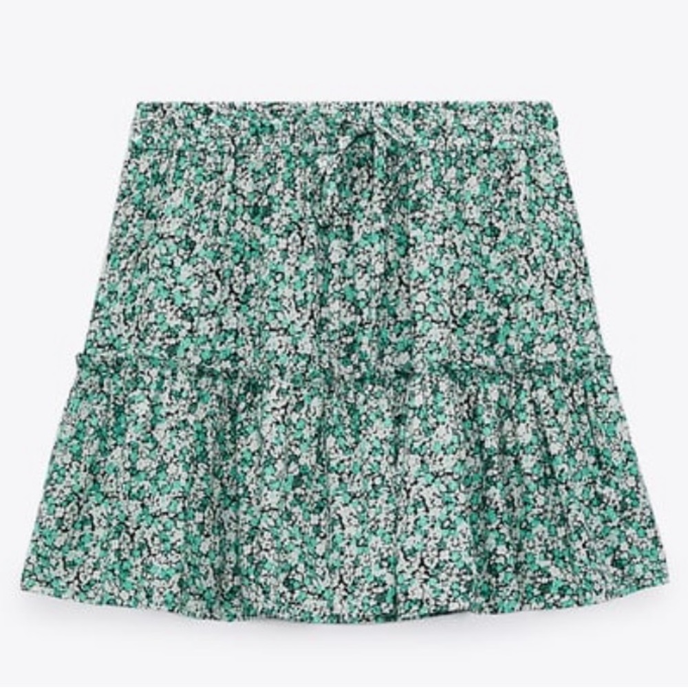 Zara Floral Print Skort - Picture 4 of 8